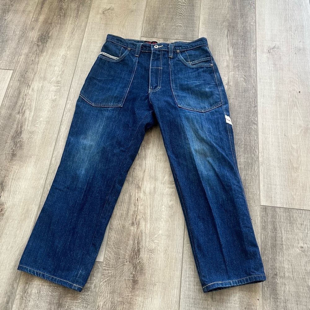 PNB Nation STREET GAME ALL STARS Rare VTG Vintage 90s Y2K RARE Jeans Baggy 32x25